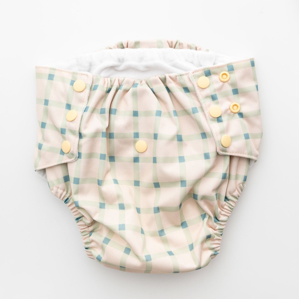 Peaceful Plaid - Modern - Cloth - Diapers - Training Pant - Kinder Cloth Diaper Co. - Pittsburgh - Based - Small - Business - Woman - Owned