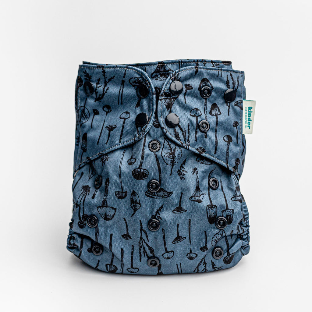 Nature: Essentials Pocket Cloth Diaper with Athletic Wicking Jersey, Grows with your Baby - Kinder Cloth Diaper Co. - 25 - 04 - 03 - modern reusable cloth diapers and more for birth to potty training - Pittsburgh Based Small Business