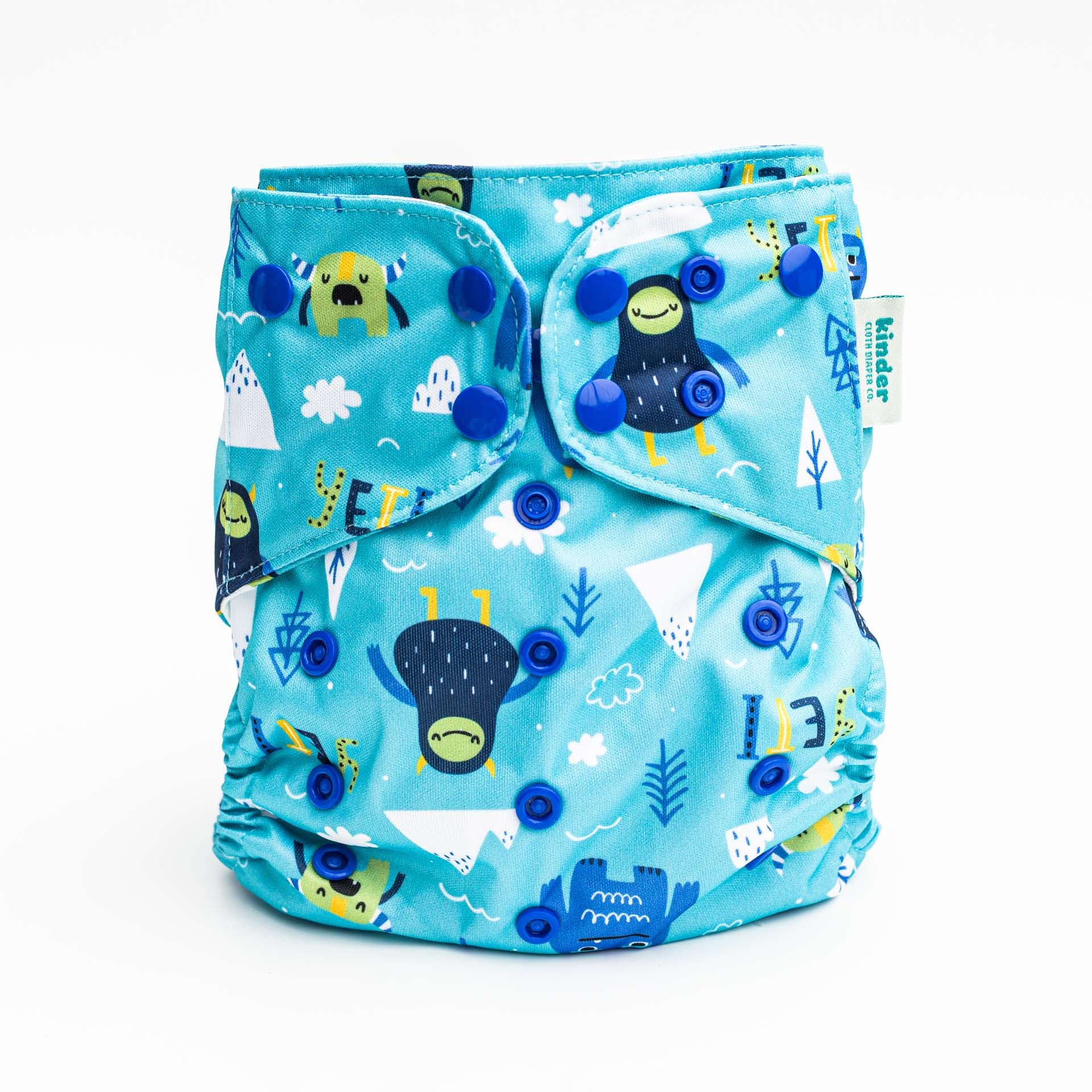 Fantasy: Essentials Pocket Cloth Diaper with Athletic Wicking Jersey, Grows with your Baby