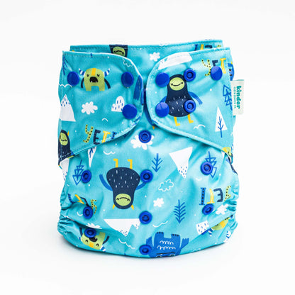 Fantasy: Essentials Pocket Cloth Diaper with Athletic Wicking Jersey, Grows with your Baby