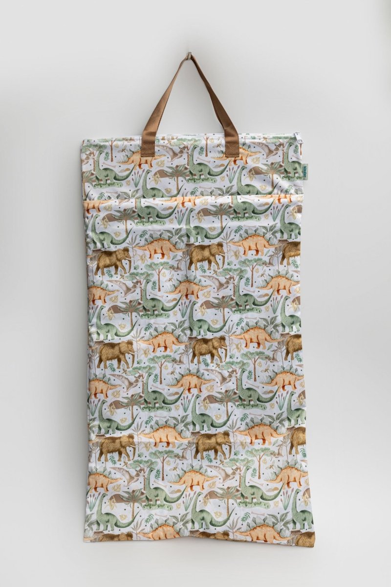 Prehistoric Dreams - Modern - Cloth - Diapers - Wet Bag - Kinder Cloth Diaper Co. - Pittsburgh - Based - Small - Business - Woman - Owned