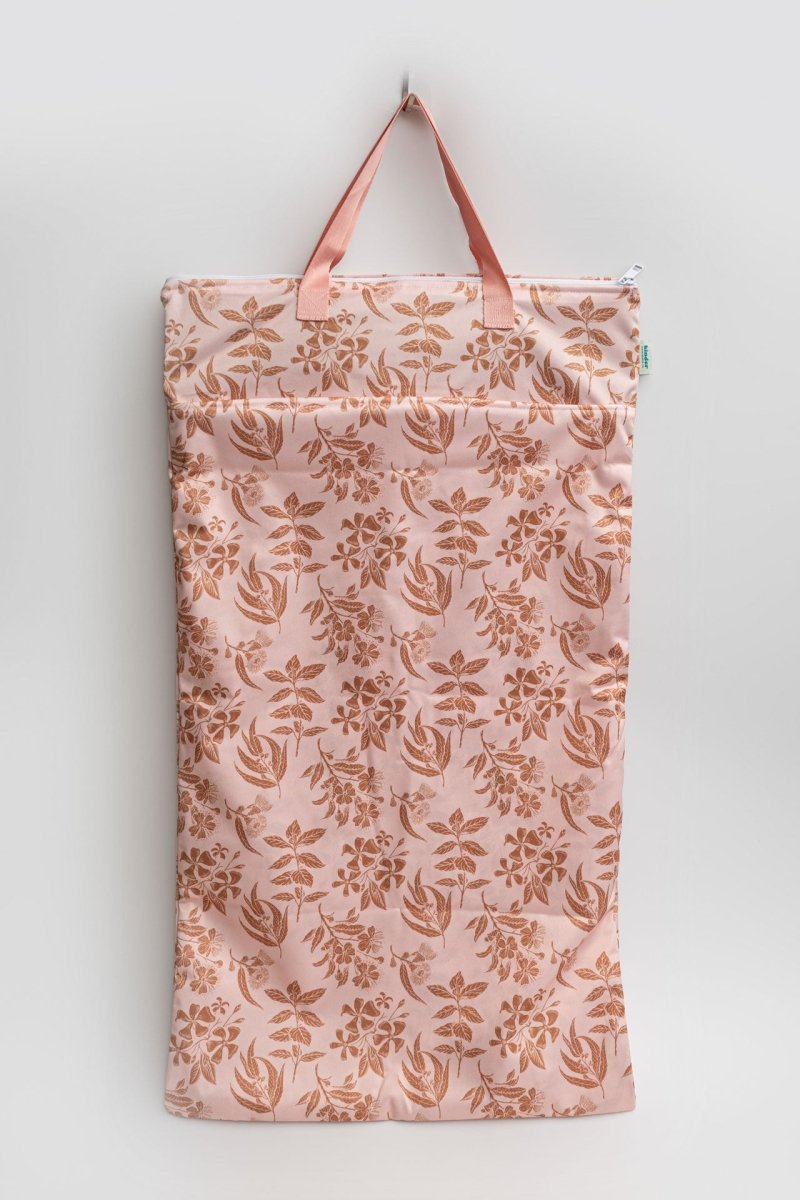 Pretty Petals - Modern - Cloth - Diapers - Wet Bag - Kinder Cloth Diaper Co. - Pittsburgh - Based - Small - Business - Woman - Owned