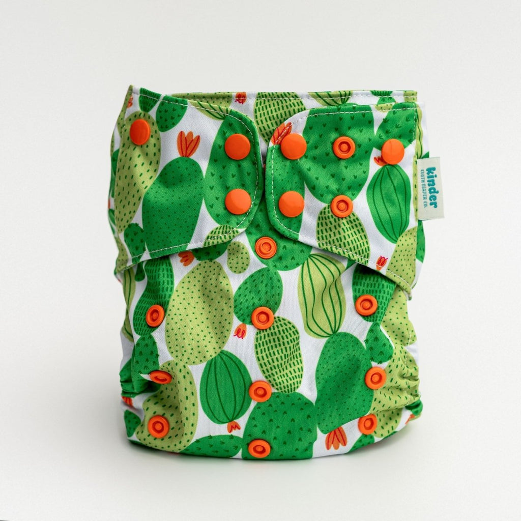 Nature: Essentials Pocket Cloth Diaper with Athletic Wicking Jersey, Grows with your Baby - Kinder Cloth Diaper Co. - 02 - 06 - 01 - modern reusable cloth diapers and more for birth to potty training - Pittsburgh Based Small Business