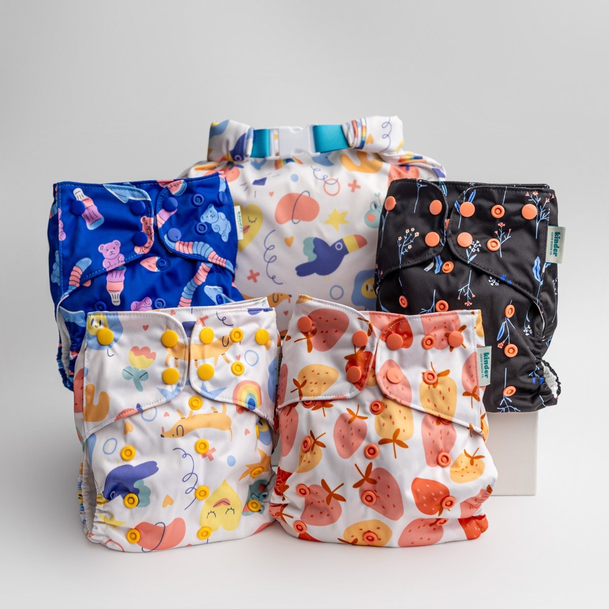  - Modern - Cloth - Diapers - Pocket Diaper - Kinder Cloth Diaper Co. - Pittsburgh - Based - Small - Business - Woman - Owned