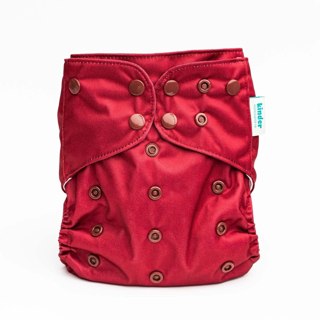 Solid Color: Essentials Pocket Cloth Diaper with Athletic Wicking Jersey, Grows with your Baby - Kinder Cloth Diaper Co. - 01 - 06 - 03 - modern reusable cloth diapers and more for birth to potty training - Pittsburgh Based Small Business