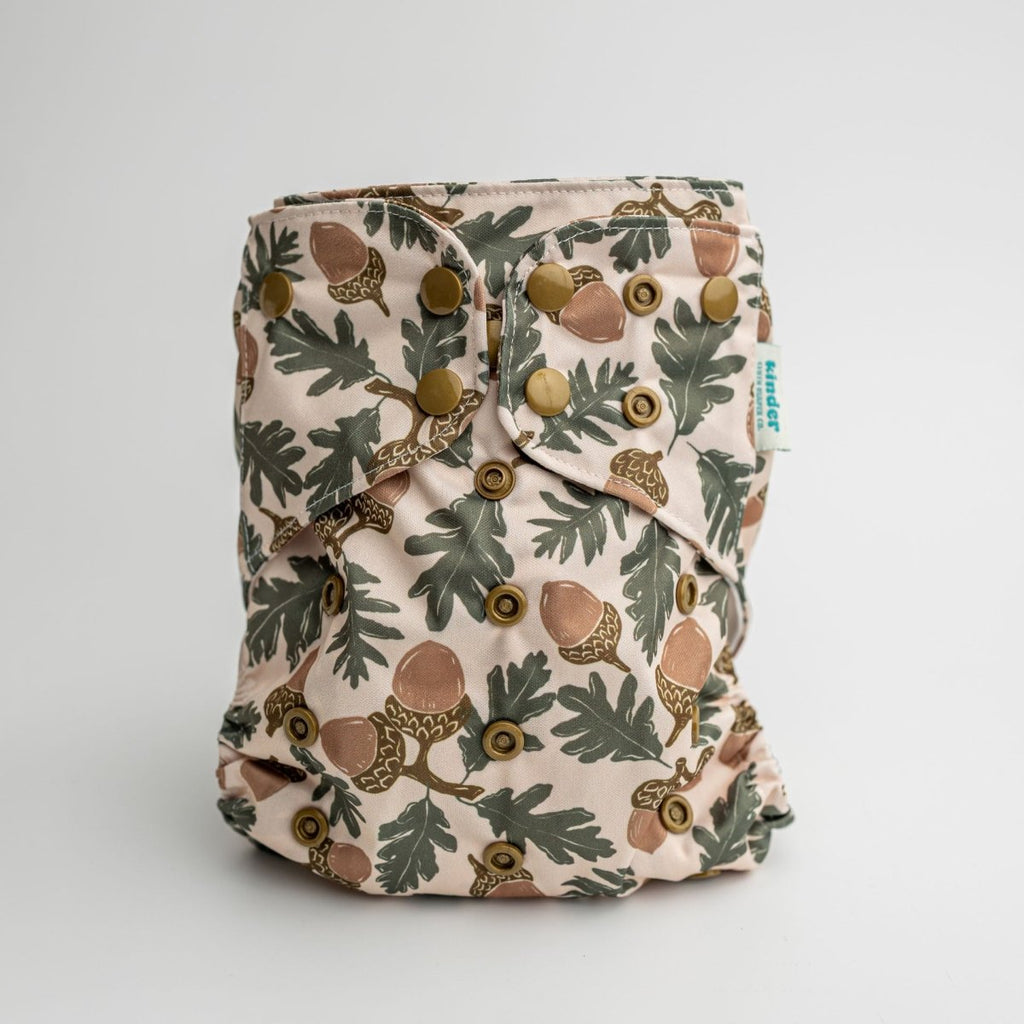 Quiet Oak - Modern - Cloth - Diapers - Pocket Diaper - Kinder Cloth Diaper Co. - Pittsburgh - Based - Small - Business - Woman - Owned
