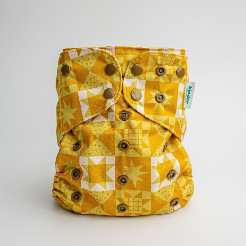 Quilt Blocks - Modern - Cloth - Diapers - Pocket Diaper - Kinder Cloth Diaper Co. - Pittsburgh - Based - Small - Business - Woman - Owned