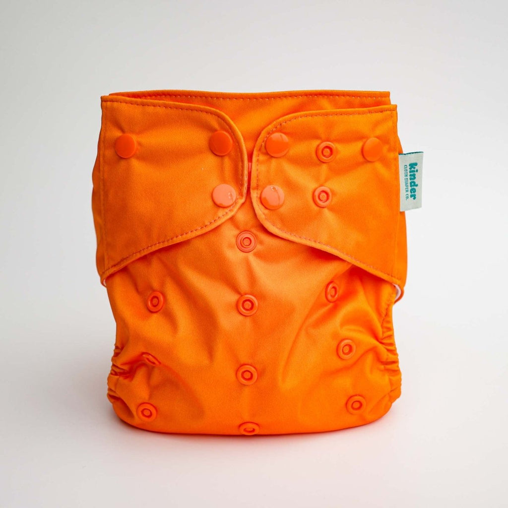 Solid Color: Essentials Pocket Cloth Diaper with Athletic Wicking Jersey, Grows with your Baby - Kinder Cloth Diaper Co. - 11 - 04 - 05 - modern reusable cloth diapers and more for birth to potty training - Pittsburgh Based Small Business