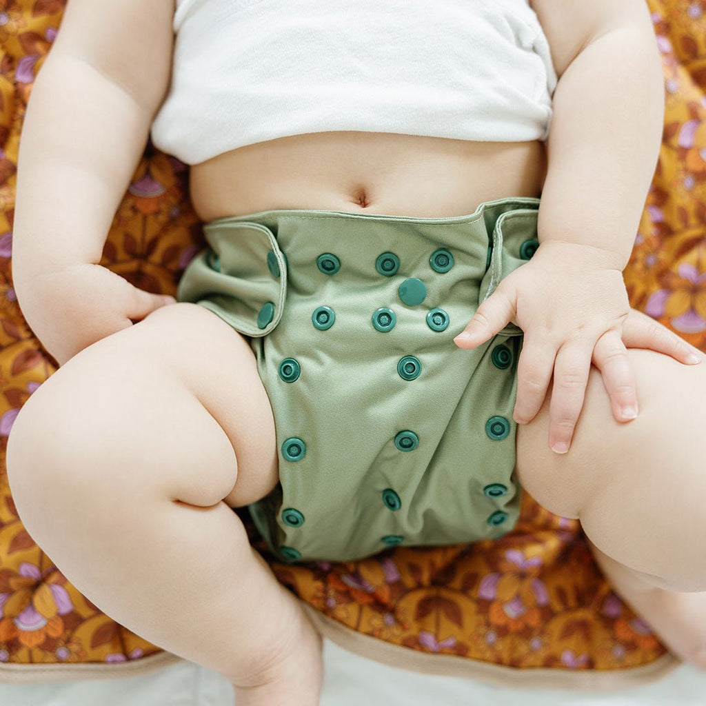 Solid Color: Essentials Pocket Cloth Diaper with Athletic Wicking Jersey, Grows with your Baby - Kinder Cloth Diaper Co. - 11 - 03 - 05 - modern reusable cloth diapers and more for birth to potty training - Pittsburgh Based Small Business