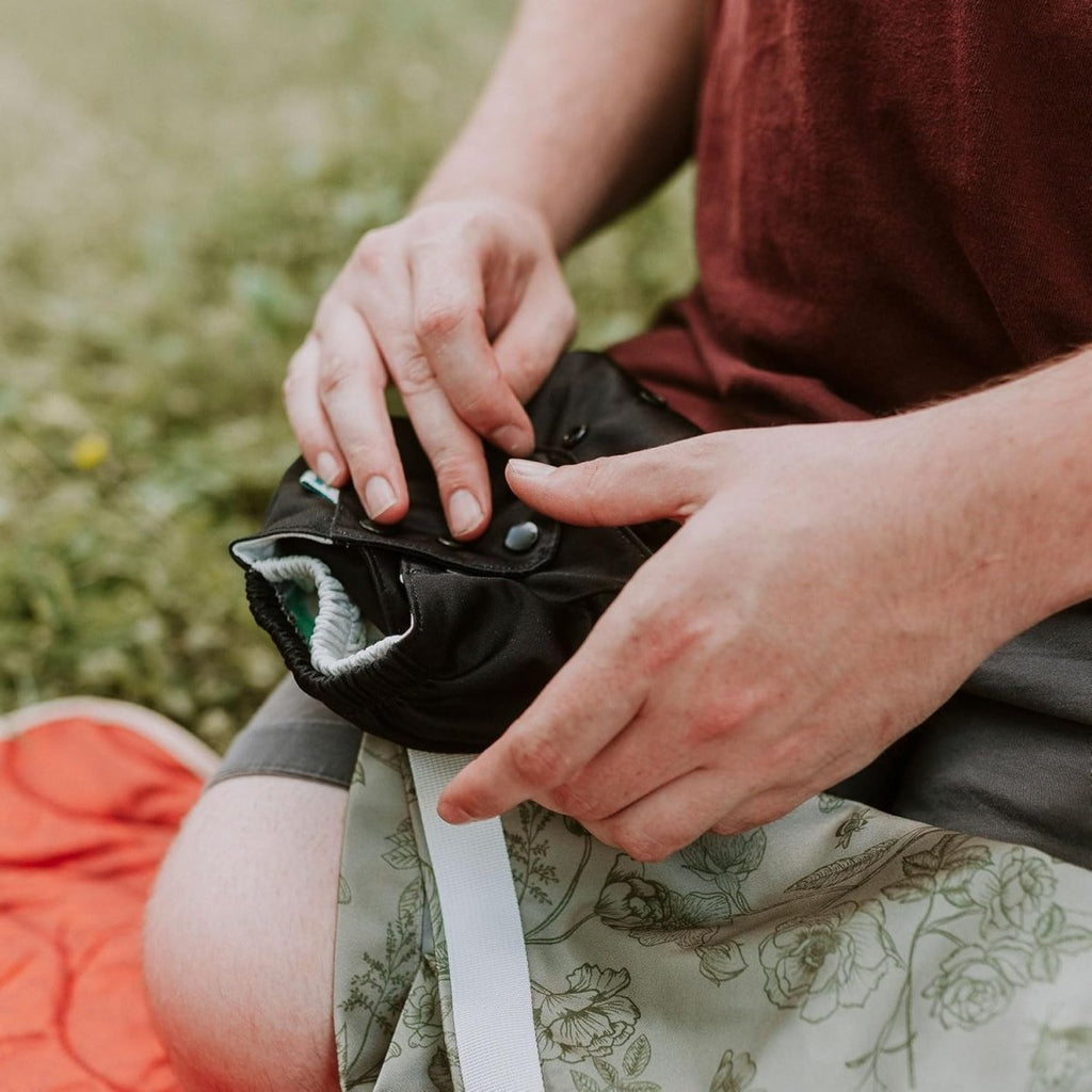 Solid Color: Essentials Pocket Cloth Diaper with Athletic Wicking Jersey, Grows with your Baby - Kinder Cloth Diaper Co. - 11 - 03 - 05 - modern reusable cloth diapers and more for birth to potty training - Pittsburgh Based Small Business