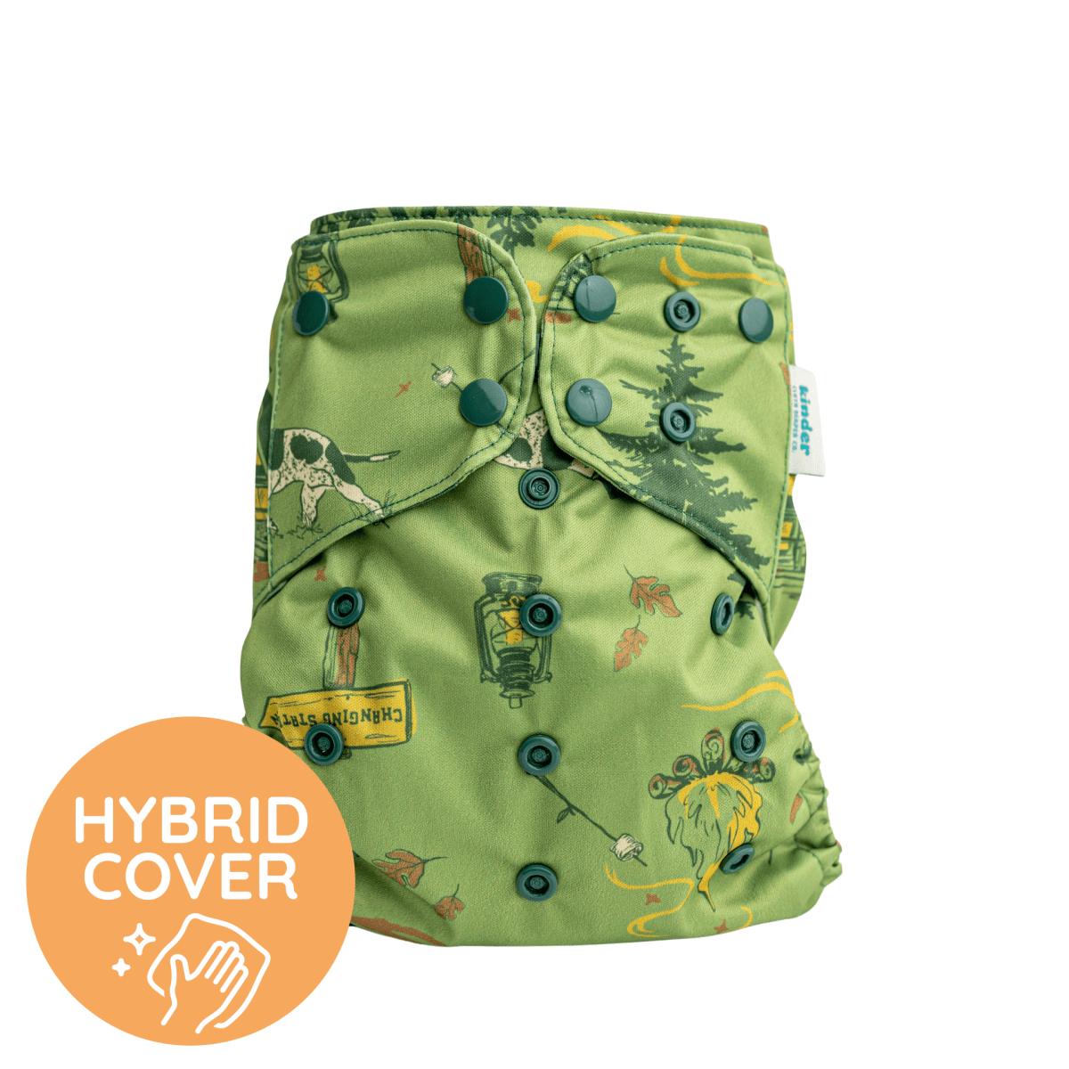 Retreat - Modern - Cloth - Diapers - Diaper Cover - Kinder Cloth Diaper Co. - Pittsburgh - Based - Small - Business - Woman - Owned
