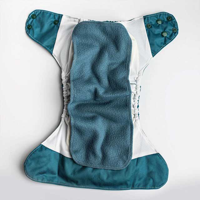 Reusable Fleece Cloth Diaper Liners - 10 Pack - Kinder Cloth Diaper Co. - 23 - 05 - 05 - modern reusable cloth diapers and more for birth to potty training - Pittsburgh Based Small Business