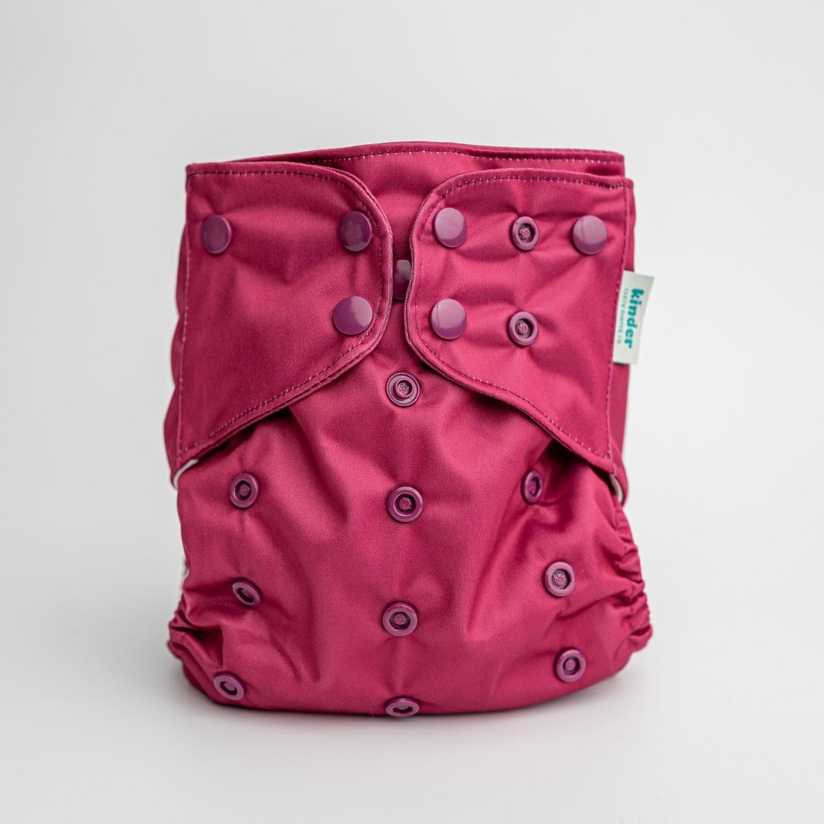 Ripe Raspberry - Modern - Cloth - Diapers - Pocket Diaper - Kinder Cloth Diaper Co. - Pittsburgh - Based - Small - Business - Woman - Owned