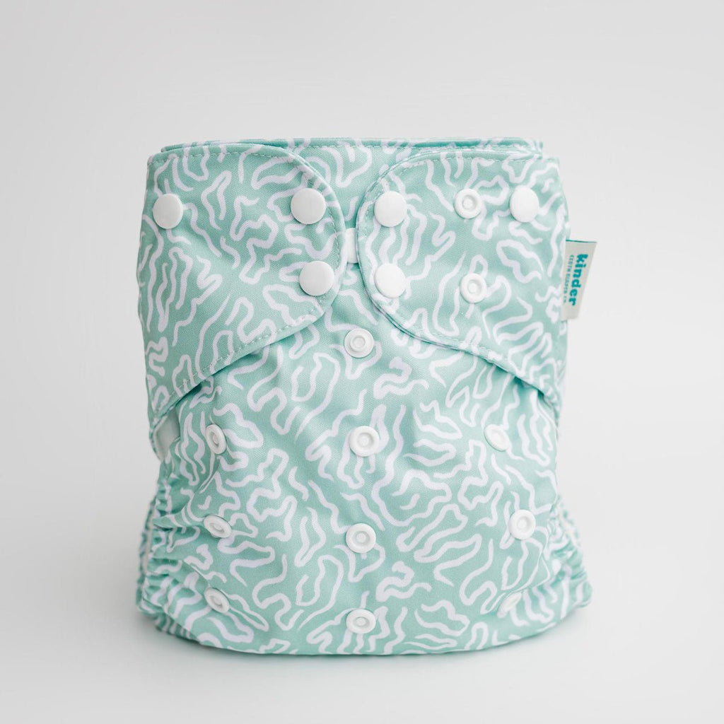Riverbend - Modern - Cloth - Diapers - Pocket Diaper - Kinder Cloth Diaper Co. - Pittsburgh - Based - Small - Business - Woman - Owned