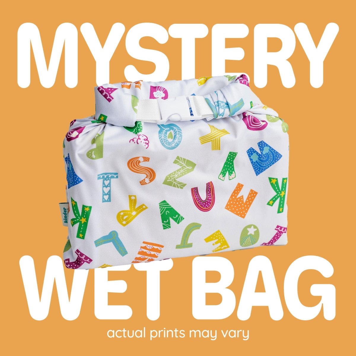 Roll Top Space Saver Water Resistant Small Wet Bag Travel Storage Bag (1) - Modern - Cloth - Diapers - Kinder Cloth Diaper Co. - Pittsburgh - Based - Small - Business - Woman - Owned