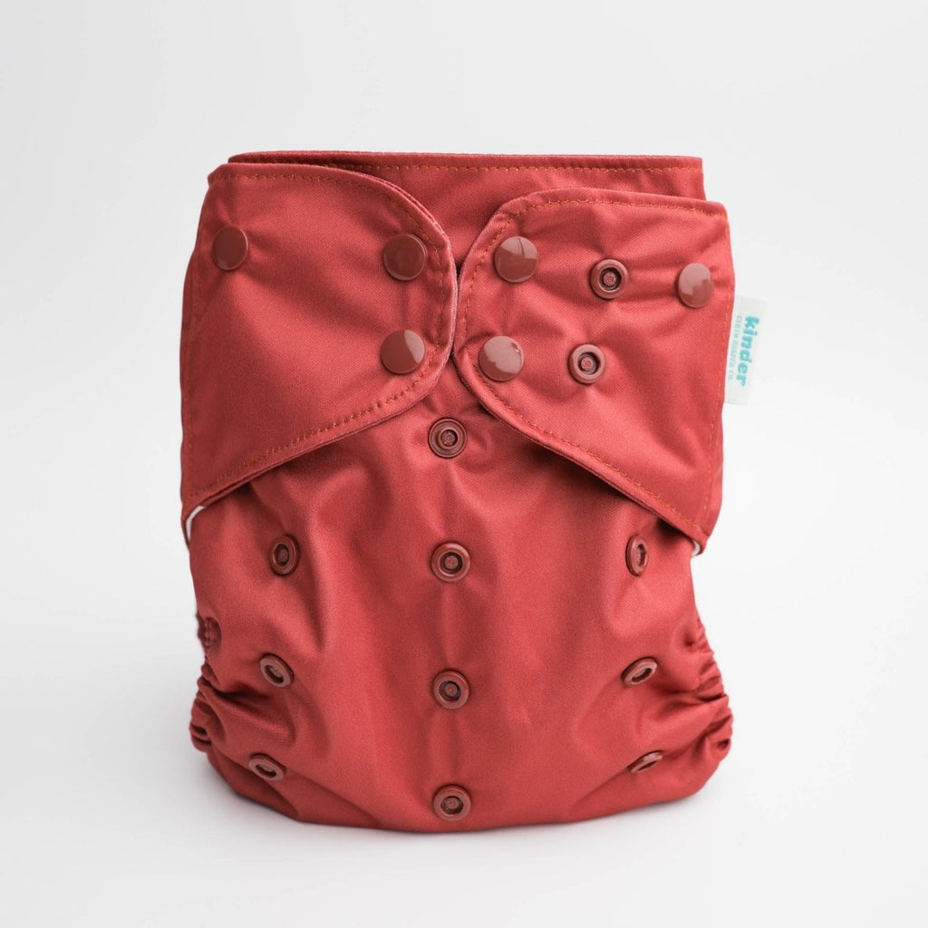 Solid Color: Essentials Pocket Cloth Diaper with Athletic Wicking Jersey, Grows with your Baby - Kinder Cloth Diaper Co. - 01 - 06 - 05 - modern reusable cloth diapers and more for birth to potty training - Pittsburgh Based Small Business