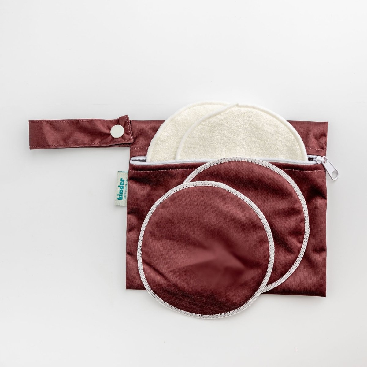 Sable - Warm Neutrals - Modern - Cloth - Diapers - Breast Pad - Kinder Cloth Diaper Co. - Pittsburgh - Based - Small - Business - Woman - Owned