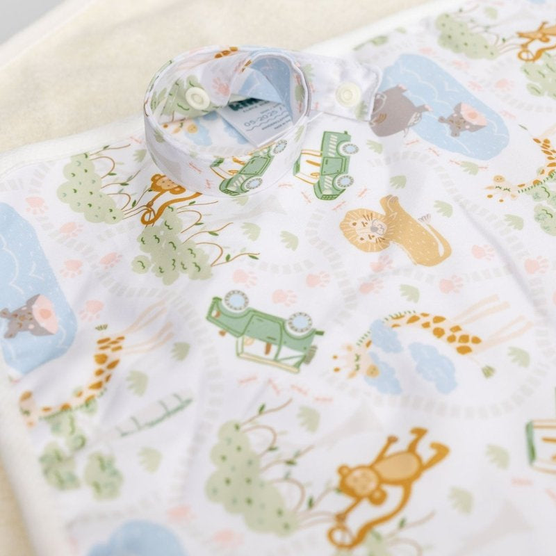 Safari Adventure by Nice to Michiyo - Modern - Cloth - Diapers - Change Mat - Kinder Cloth Diaper Co. - Pittsburgh - Based - Small - Business - Woman - Owned