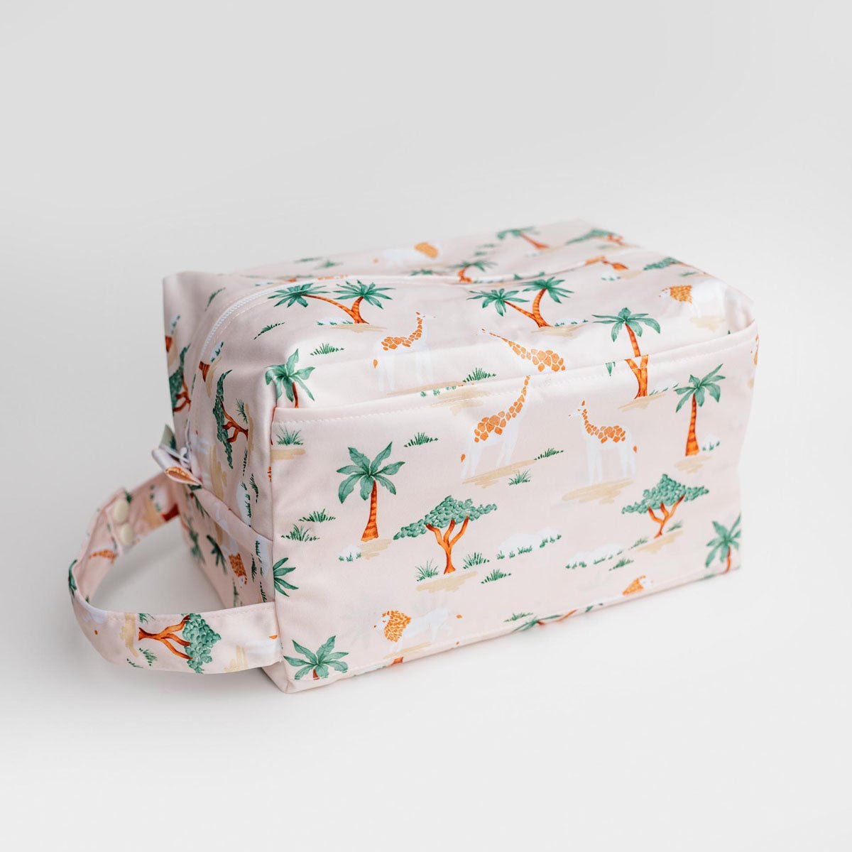 Reversible Storage Travel Cube Diaper Pod with Exterior Storage