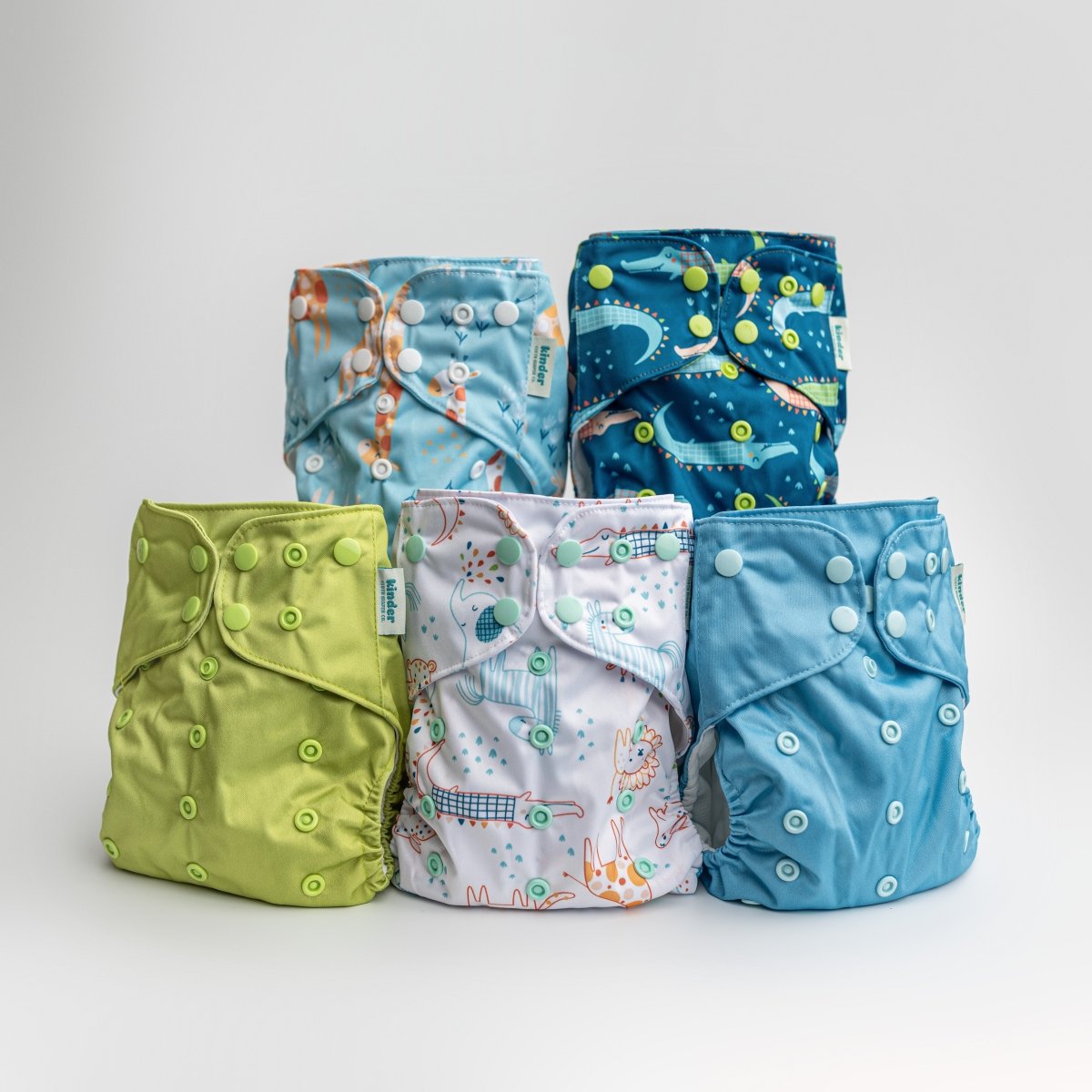  - Modern - Cloth - Diapers - New Parent Starter Bundle - Kinder Cloth Diaper Co. - Pittsburgh - Based - Small - Business - Woman - Owned