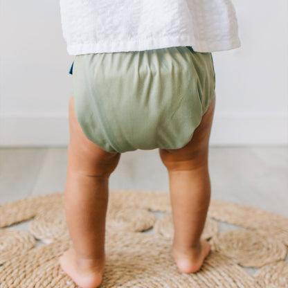 New Parent Starter Bundles: Pocket Cloth Diapers with Athletic Wicking Jersey and More