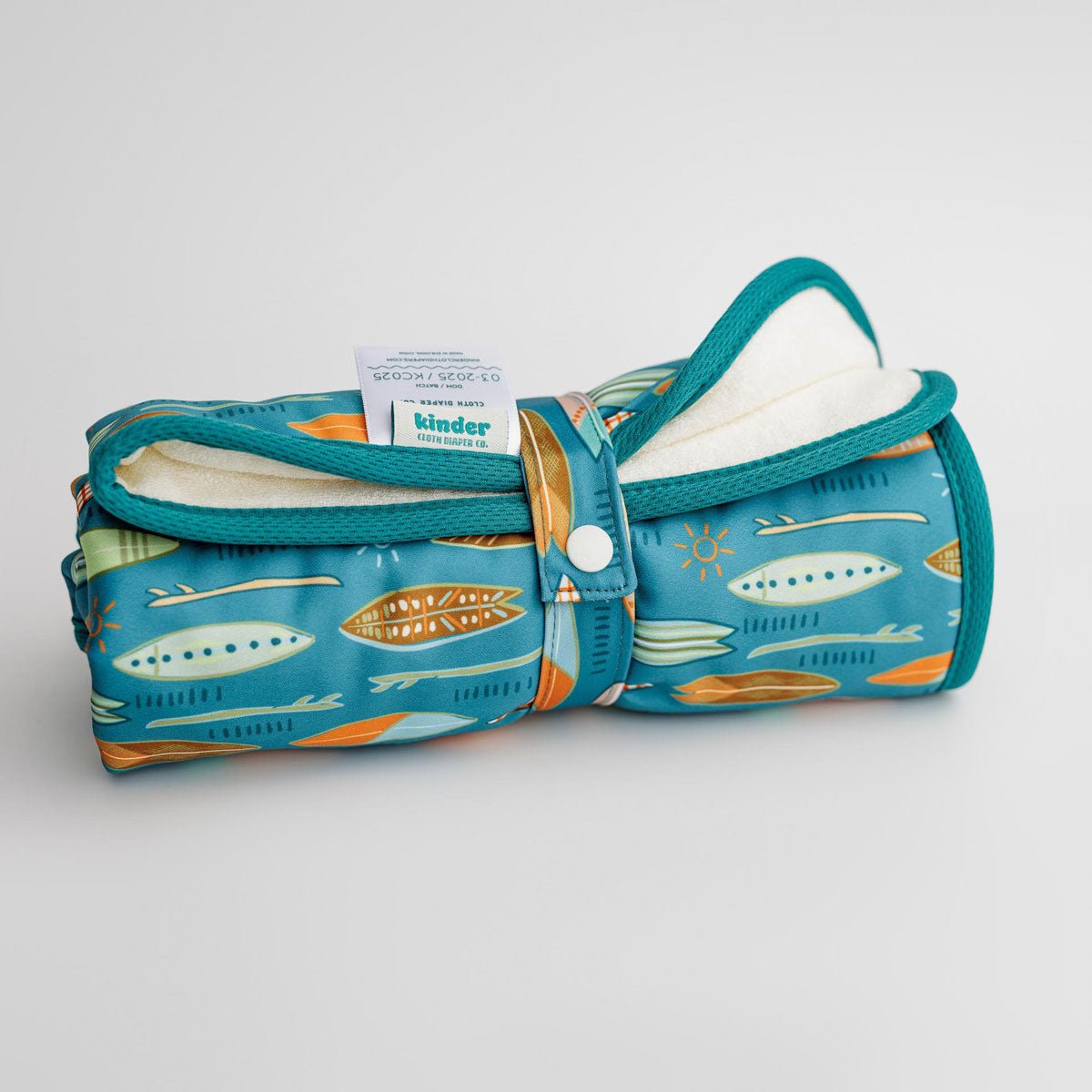 Savana - Modern - Cloth - Diapers - Change Mat - Kinder Cloth Diaper Co. - Pittsburgh - Based - Small - Business - Woman - Owned