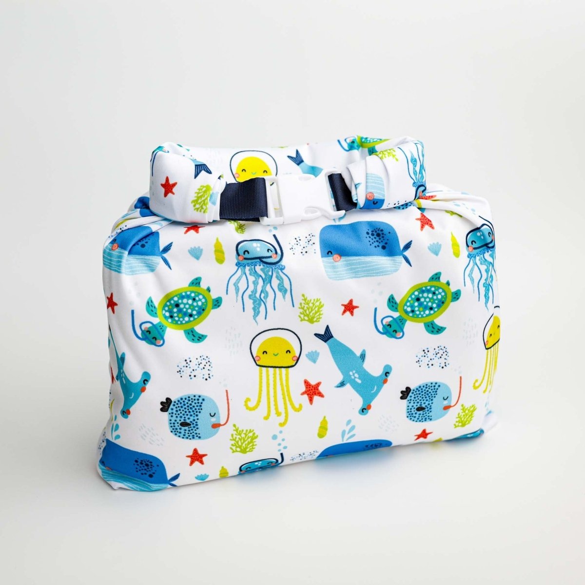 Roll Top Space Saver Water Resistant Small Wet Bag Travel Storage Bag - Kinder Cloth Diaper Co. - 07 - 06 - 03 - modern reusable cloth diapers and more for birth to potty training - Pittsburgh Based Small Business