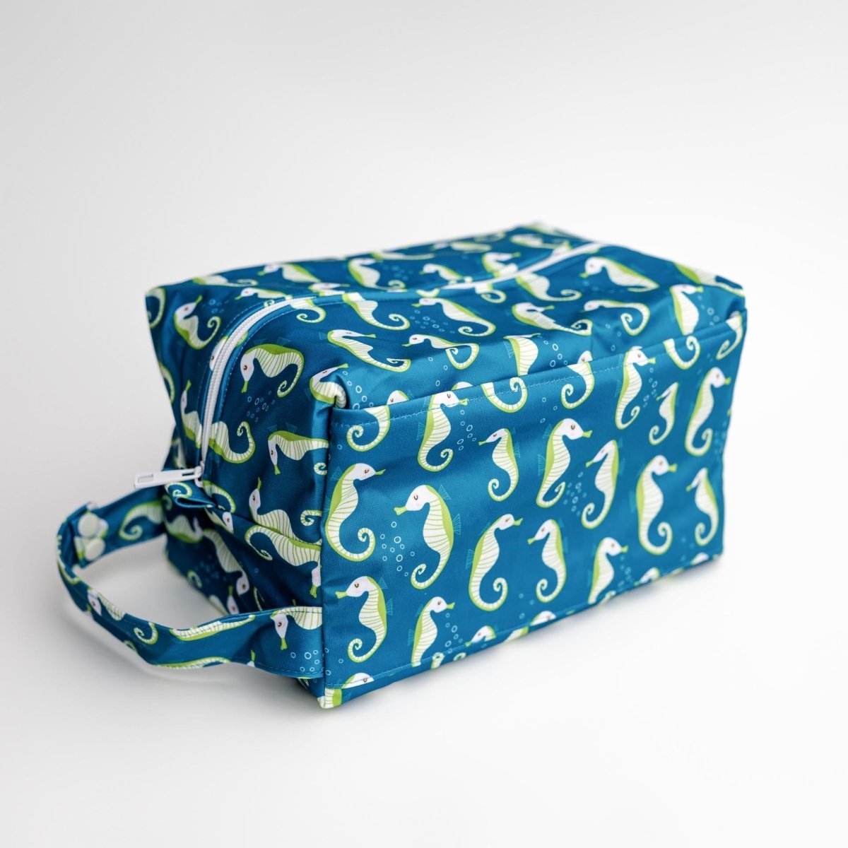Seahorse Splendor - Modern - Cloth - Diapers - Diaper Pod - Kinder Cloth Diaper Co. - Pittsburgh - Based - Small - Business - Woman - Owned
