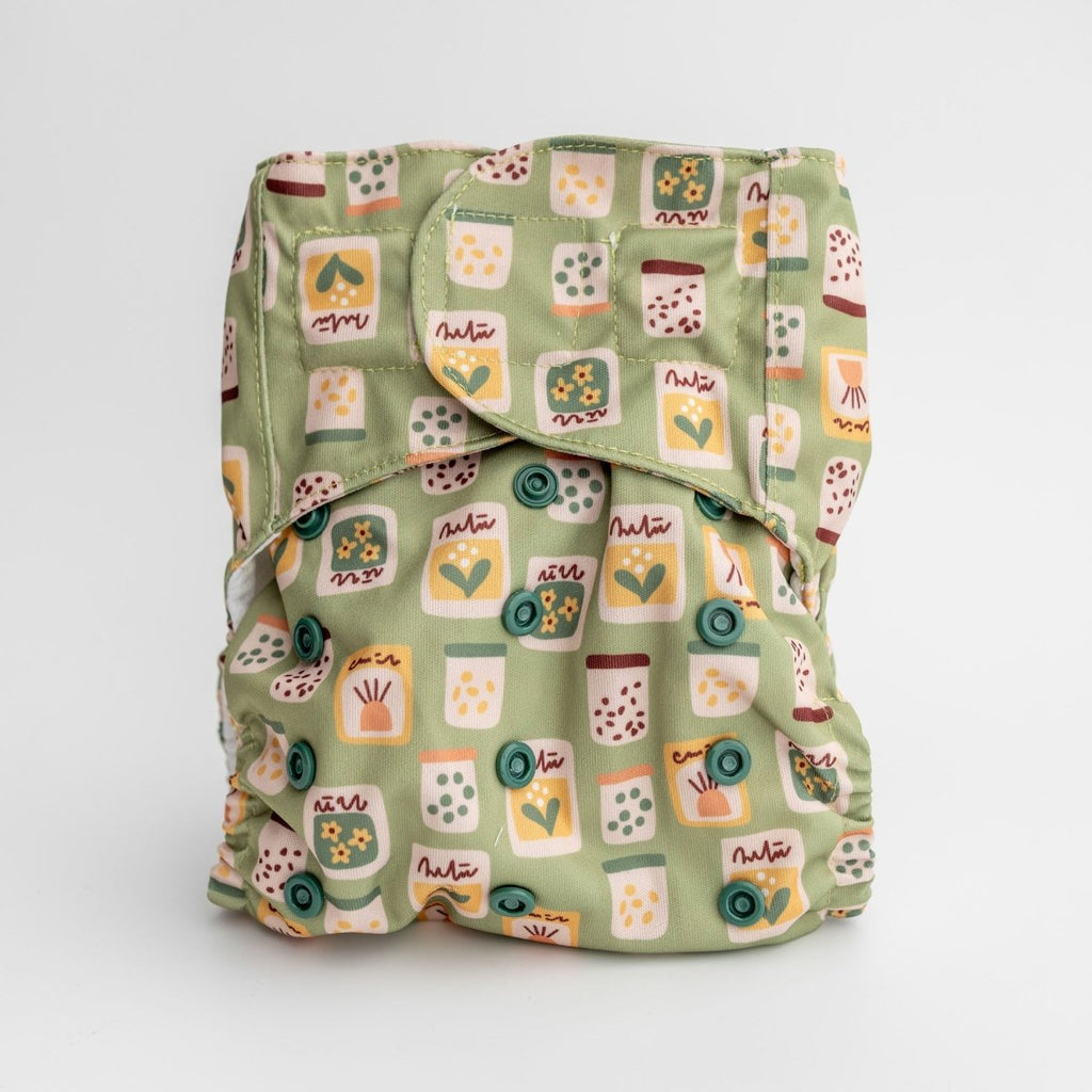 Seed Stash - Modern - Cloth - Diapers - Luxe Pocket Diaper - Kinder Cloth Diaper Co. - Pittsburgh - Based - Small - Business - Woman - Owned