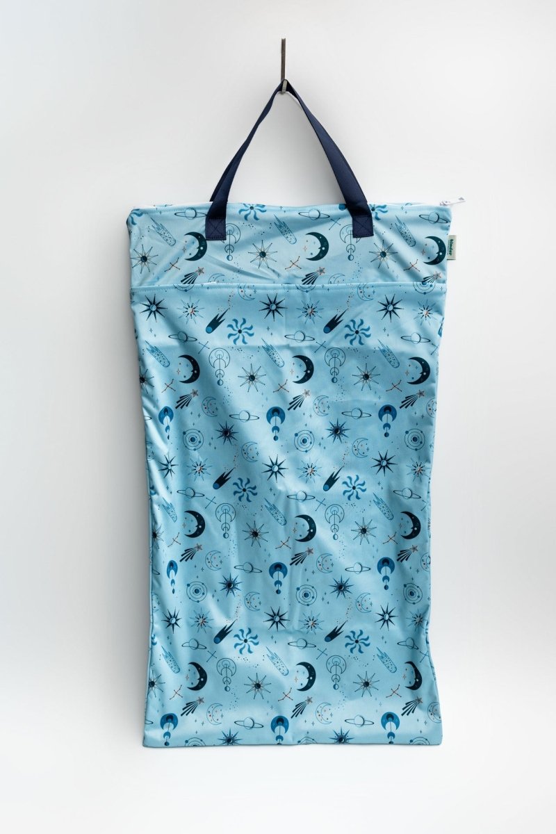 Seeing Stars - Modern - Cloth - Diapers - Wet Bag - Kinder Cloth Diaper Co. - Pittsburgh - Based - Small - Business - Woman - Owned