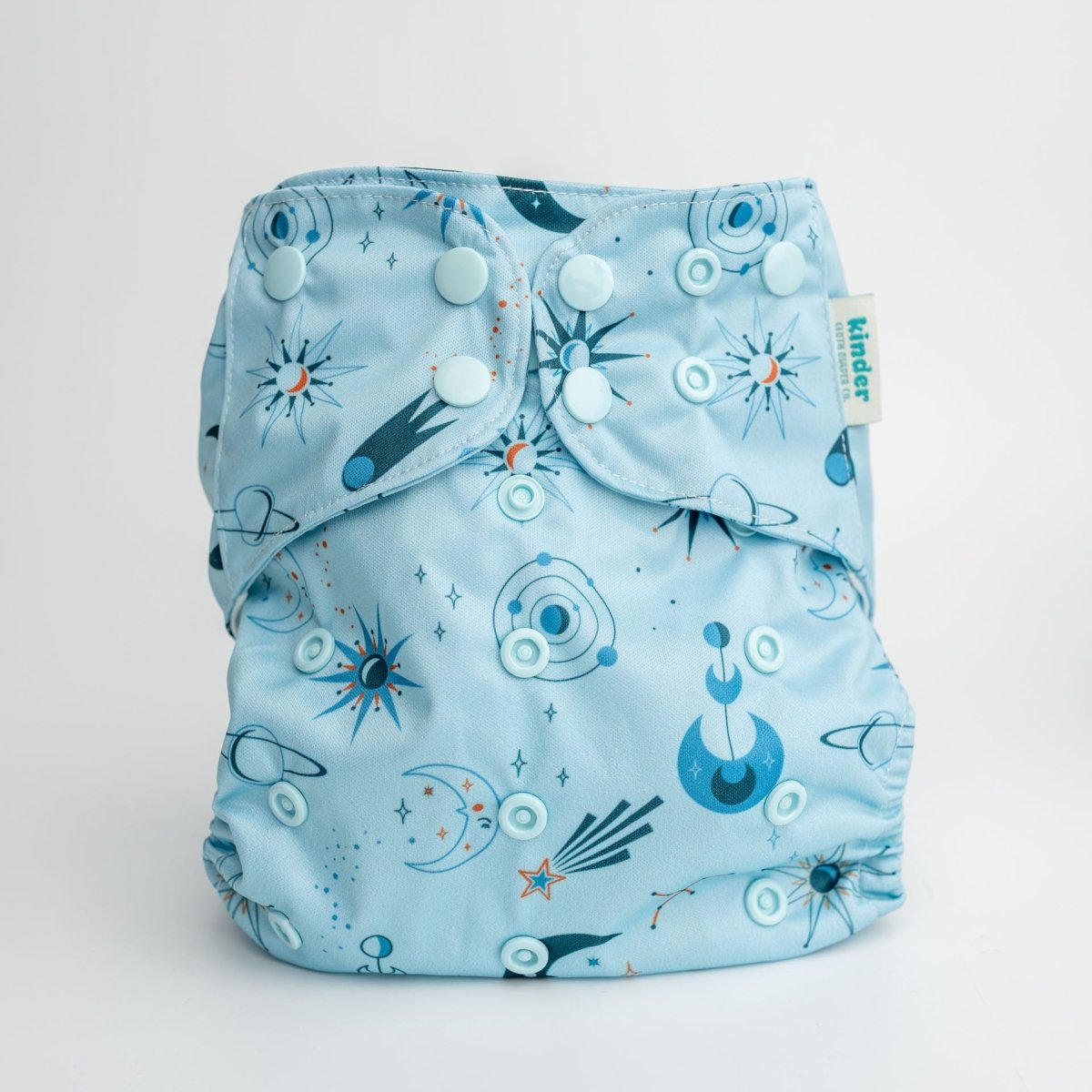 Seeing Stars - Modern - Cloth - Diapers - Pocket Diaper - Kinder Cloth Diaper Co. - Pittsburgh - Based - Small - Business - Woman - Owned