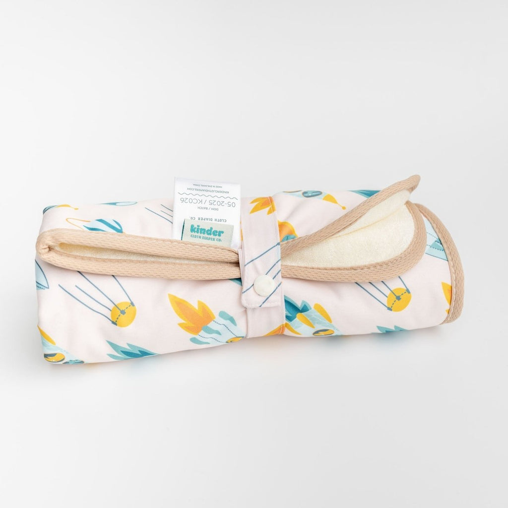 Seeing Stars - Modern - Cloth - Diapers - Change Mat - Kinder Cloth Diaper Co. - Pittsburgh - Based - Small - Business - Woman - Owned