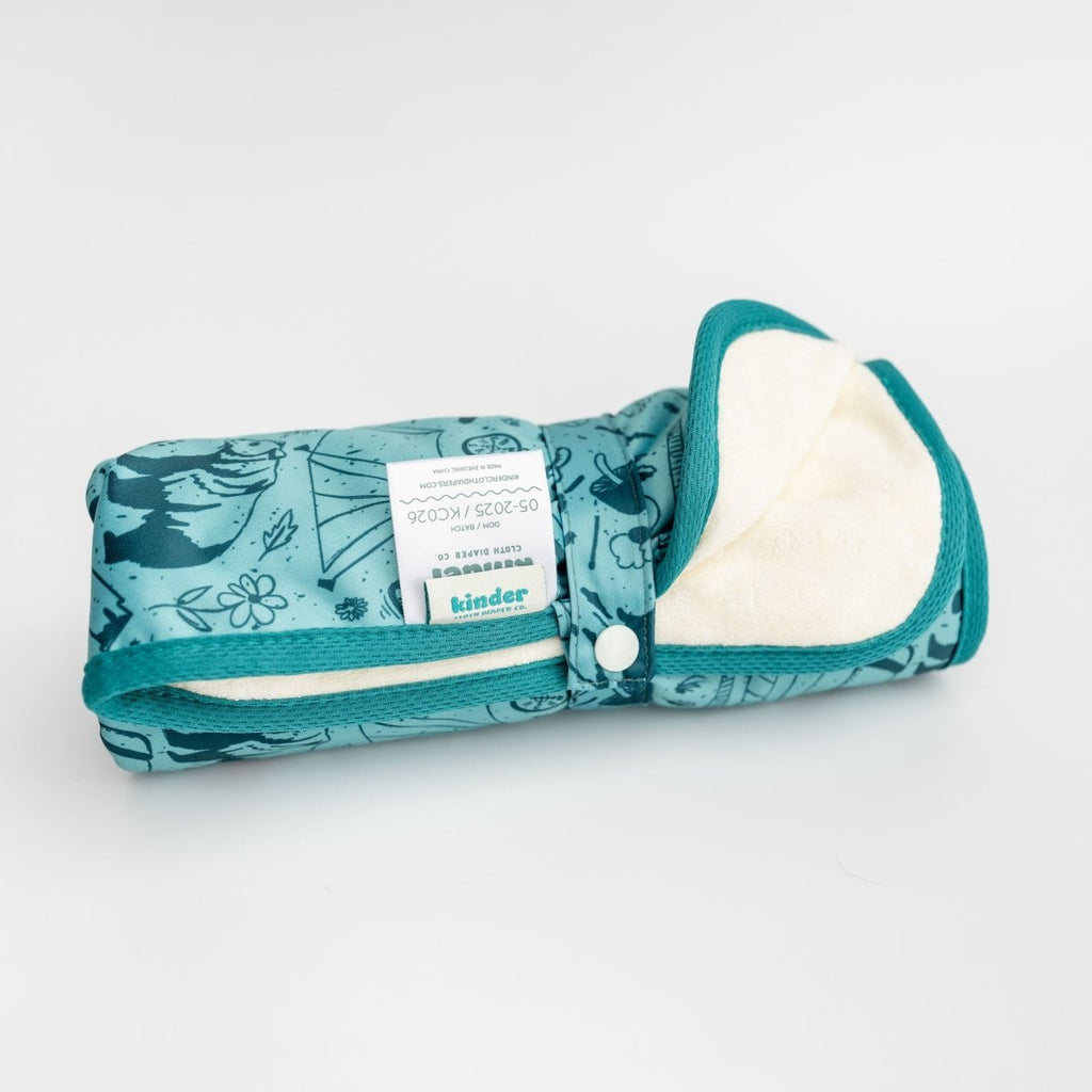 Seeing Stars - Modern - Cloth - Diapers - Change Mat - Kinder Cloth Diaper Co. - Pittsburgh - Based - Small - Business - Woman - Owned