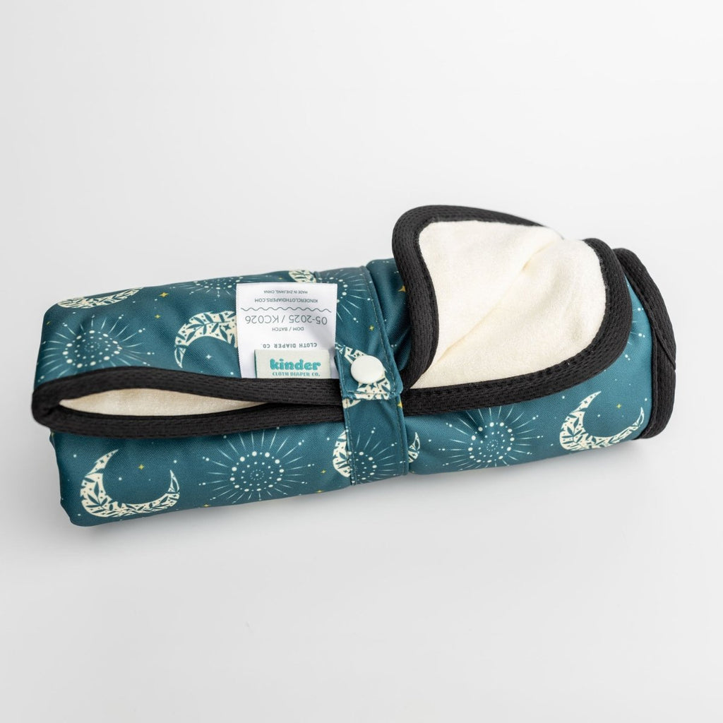 Seeing Stars - Modern - Cloth - Diapers - Change Mat - Kinder Cloth Diaper Co. - Pittsburgh - Based - Small - Business - Woman - Owned