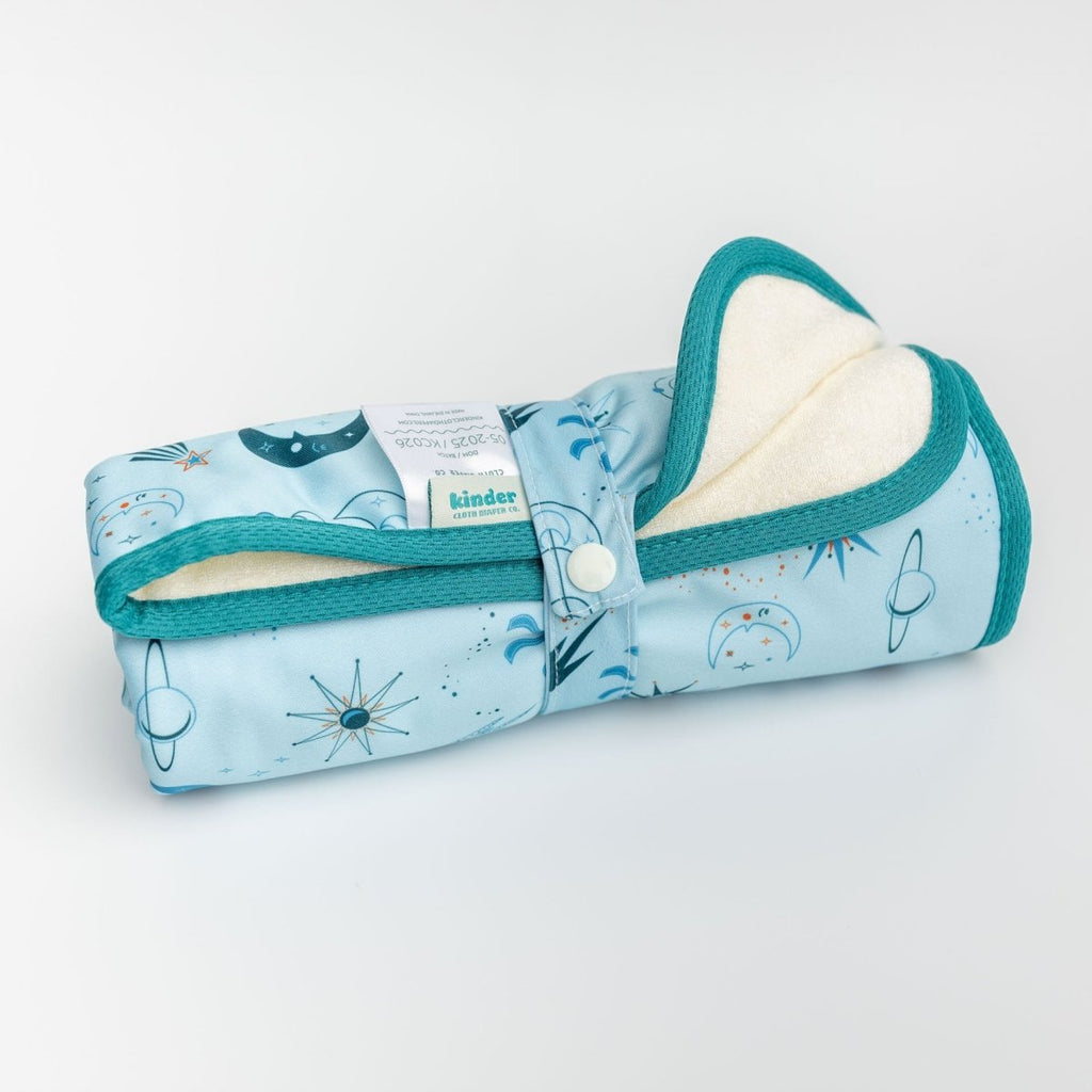 Seeing Stars - Modern - Cloth - Diapers - Change Mat - Kinder Cloth Diaper Co. - Pittsburgh - Based - Small - Business - Woman - Owned