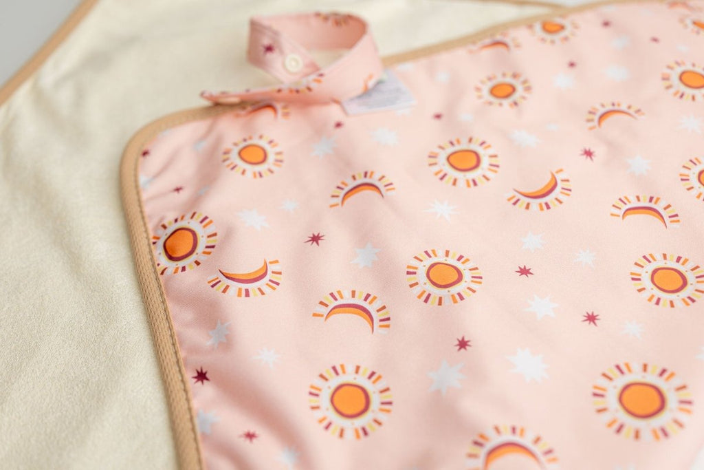 Sherbert Skies - Modern - Cloth - Diapers - Change Mat - Kinder Cloth Diaper Co. - Pittsburgh - Based - Small - Business - Woman - Owned