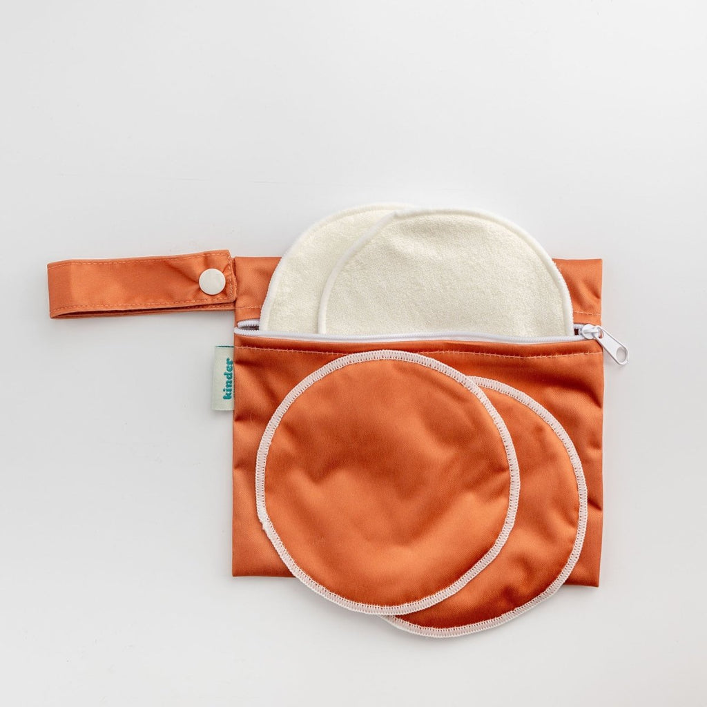 Sienna - Warm Neutrals - Modern - Cloth - Diapers - Breast Pad - Kinder Cloth Diaper Co. - Pittsburgh - Based - Small - Business - Woman - Owned