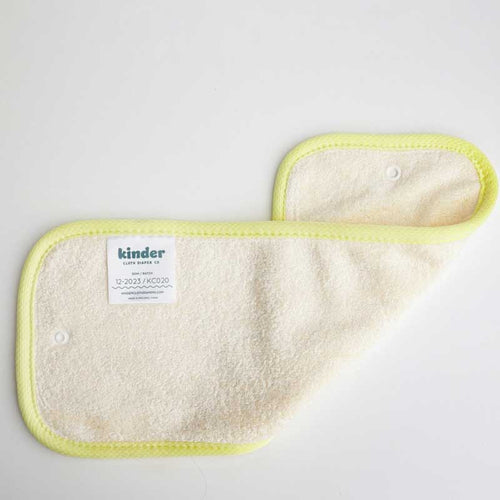 4 - Layer Bamboo Viscose Cloth Diaper Insert - Kinder Cloth Diaper Co. - 0.5 - 09 - Y1 - modern reusable cloth diapers and more for birth to potty training - Pittsburgh Based Small Business
