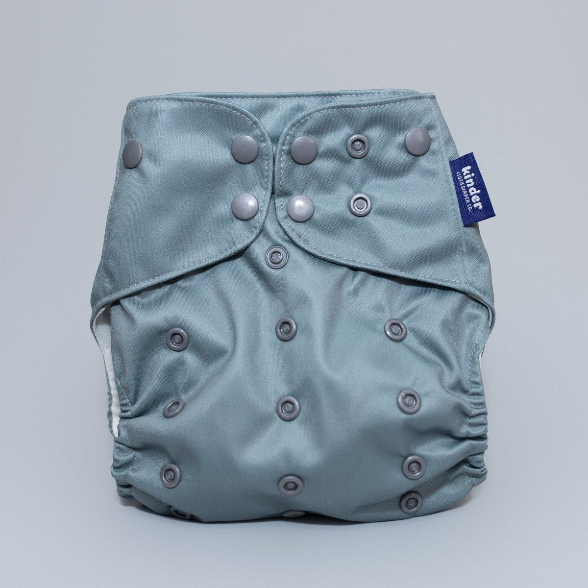 Slate - Modern - Cloth - Diapers - Pocket Diaper - Kinder Cloth Diaper Co. - Pittsburgh - Based - Small - Business - Woman - Owned