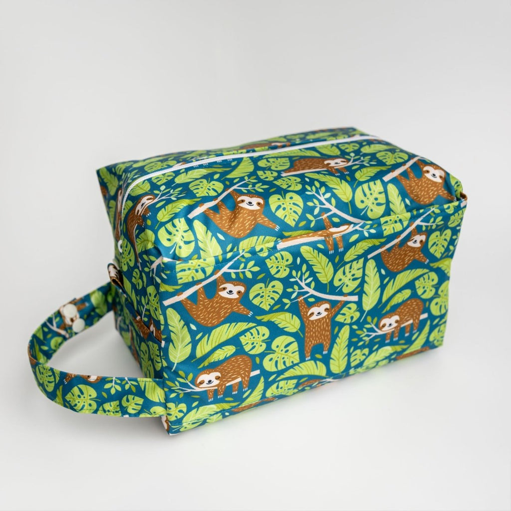 Sleepy Sloths - Modern - Cloth - Diapers - Diaper Pod - Kinder Cloth Diaper Co. - Pittsburgh - Based - Small - Business - Woman - Owned