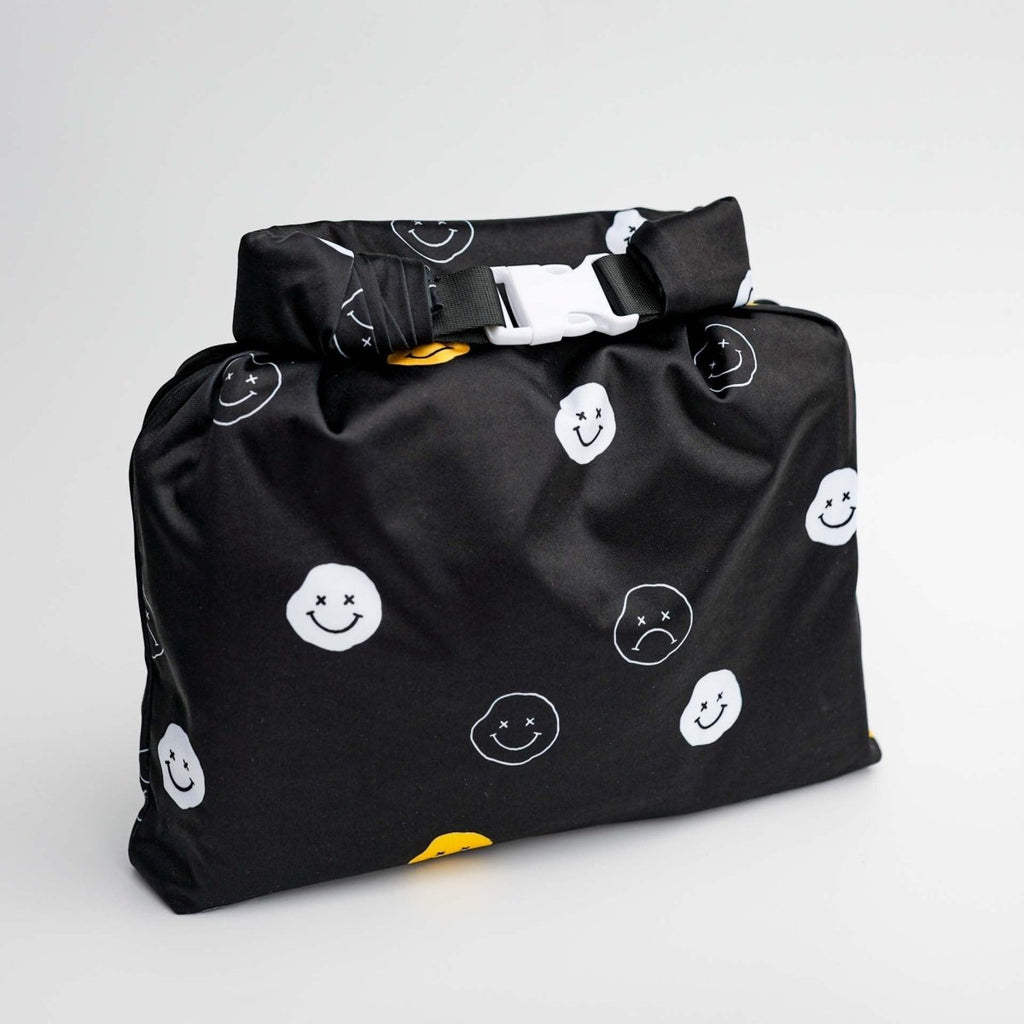 Roll Top Space Saver Water Resistant Small Wet Bag Travel Storage Bag - Kinder Cloth Diaper Co. - 07 - 03 - 05 - modern reusable cloth diapers and more for birth to potty training - Pittsburgh Based Small Business