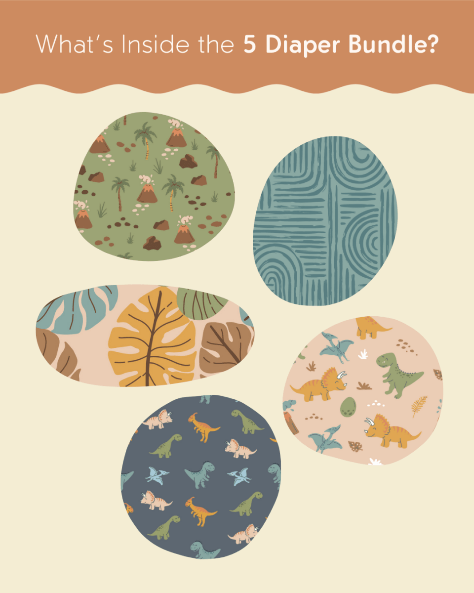 Solids - Gentle Earth - Modern - Cloth - Diapers - New Parent Starter Bundle - Kinder Cloth Diaper Co. - Pittsburgh - Based - Small - Business - Woman - Owned