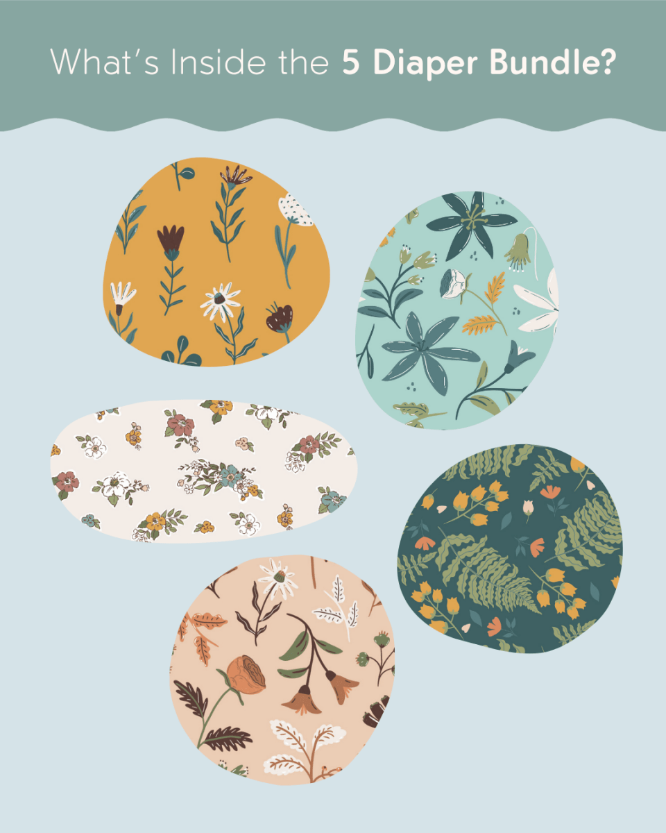 Solids - Gentle Earth - Modern - Cloth - Diapers - New Parent Starter Bundle - Kinder Cloth Diaper Co. - Pittsburgh - Based - Small - Business - Woman - Owned