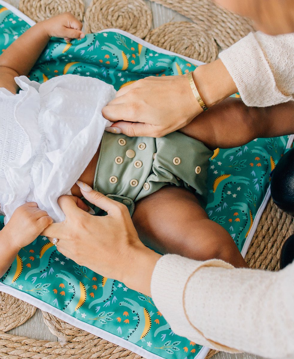 Solids - Gentle Earth - Modern - Cloth - Diapers - New Parent Starter Bundle - Kinder Cloth Diaper Co. - Pittsburgh - Based - Small - Business - Woman - Owned