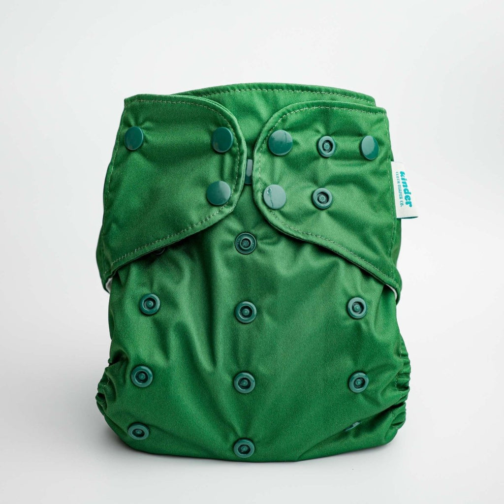 Solid Color: Essentials Pocket Cloth Diaper with Athletic Wicking Jersey, Grows with your Baby - Kinder Cloth Diaper Co. - 11 - 05 - 05 - modern reusable cloth diapers and more for birth to potty training - Pittsburgh Based Small Business