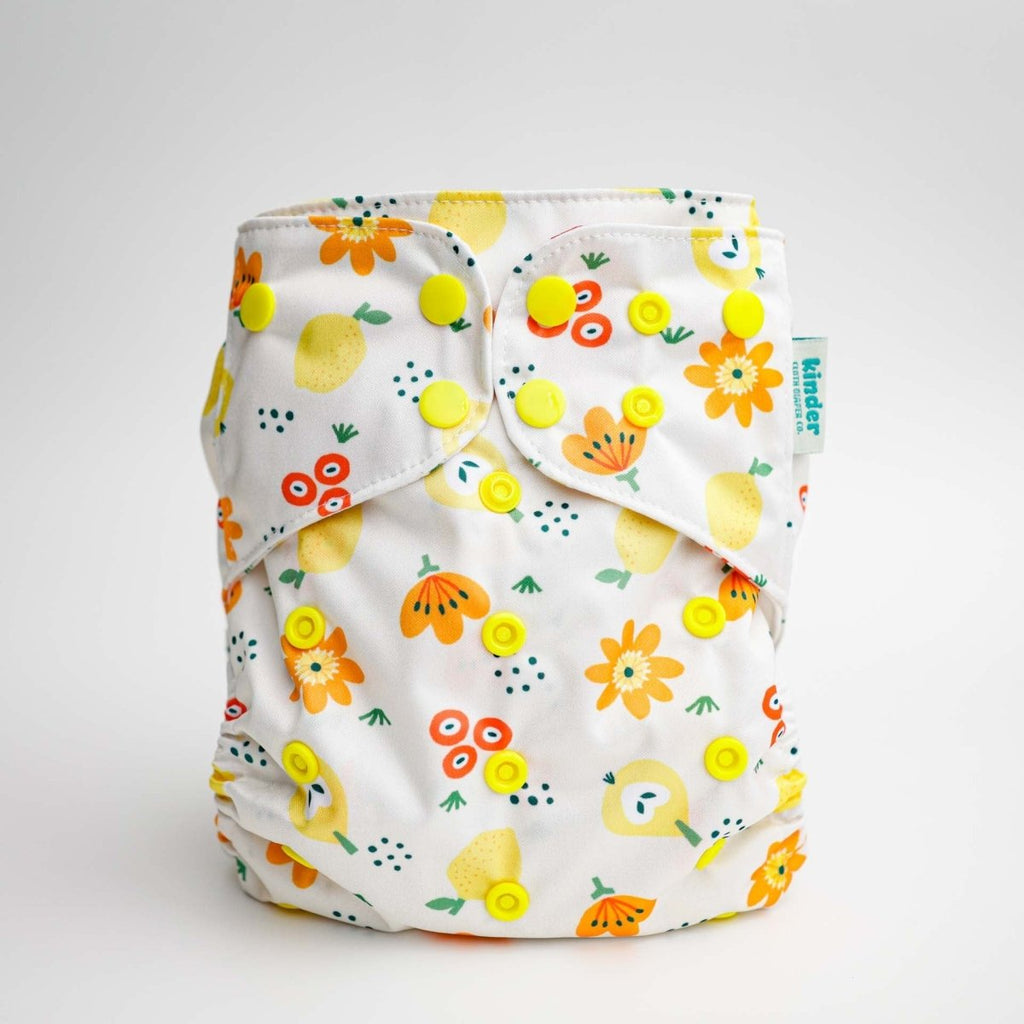 Nature: Essentials Pocket Cloth Diaper with Athletic Wicking Jersey, Grows with your Baby - Kinder Cloth Diaper Co. - 24 - 04 - 03 - modern reusable cloth diapers and more for birth to potty training - Pittsburgh Based Small Business