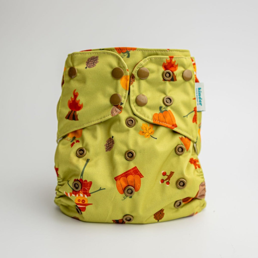 Squirrel Stash - Modern - Cloth - Diapers - Pocket Diaper - Kinder Cloth Diaper Co. - Pittsburgh - Based - Small - Business - Woman - Owned