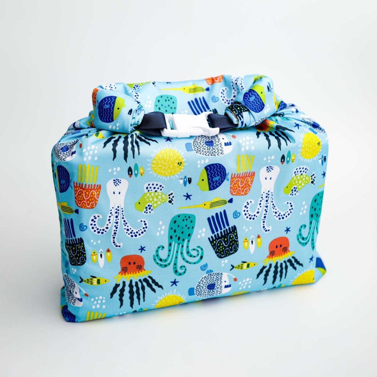 Roll Top Space Saver Water Resistant Small Wet Bag Travel Storage Bag - Kinder Cloth Diaper Co. - 07 - 05 - 01 - modern reusable cloth diapers and more for birth to potty training - Pittsburgh Based Small Business