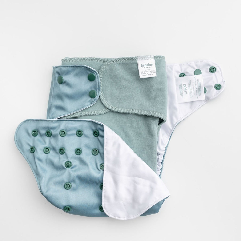Standard Pre - flat - Modern - Cloth - Diapers - Inserts - Kinder Cloth Diaper Co. - Pittsburgh - Based - Small - Business - Woman - Owned