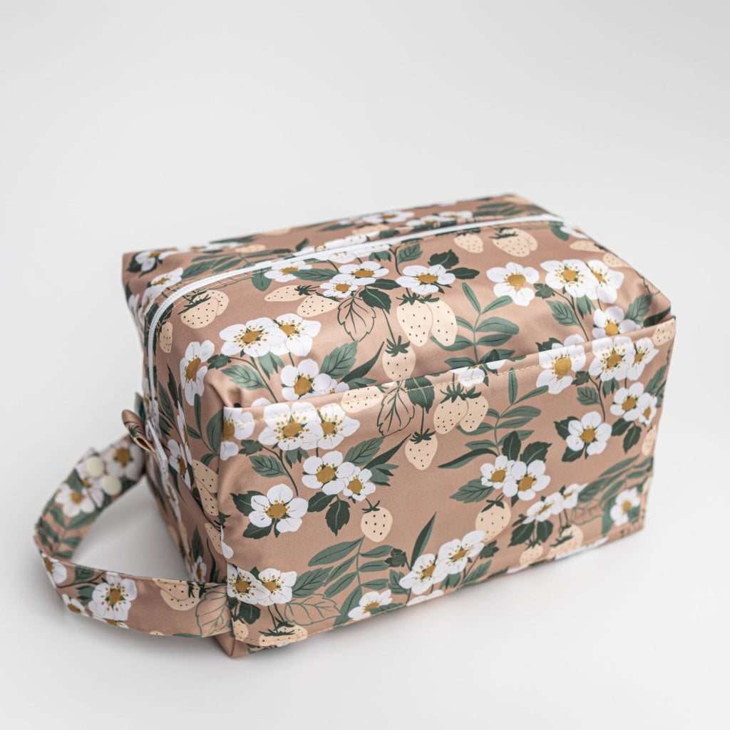 Strawberry Meadow - Modern - Cloth - Diapers - Diaper Pod - Kinder Cloth Diaper Co. - Pittsburgh - Based - Small - Business - Woman - Owned
